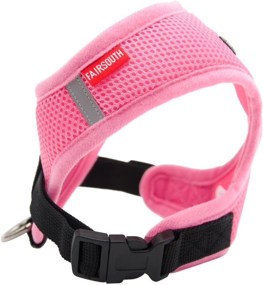 FAIRSOUTH Soft Air Mesh Harness for Dogs-Puppies - 4