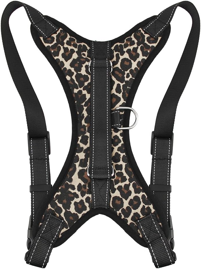 Heavy Duty Adjustable Pet Puppy Dog Safety Harness with Leash-5
