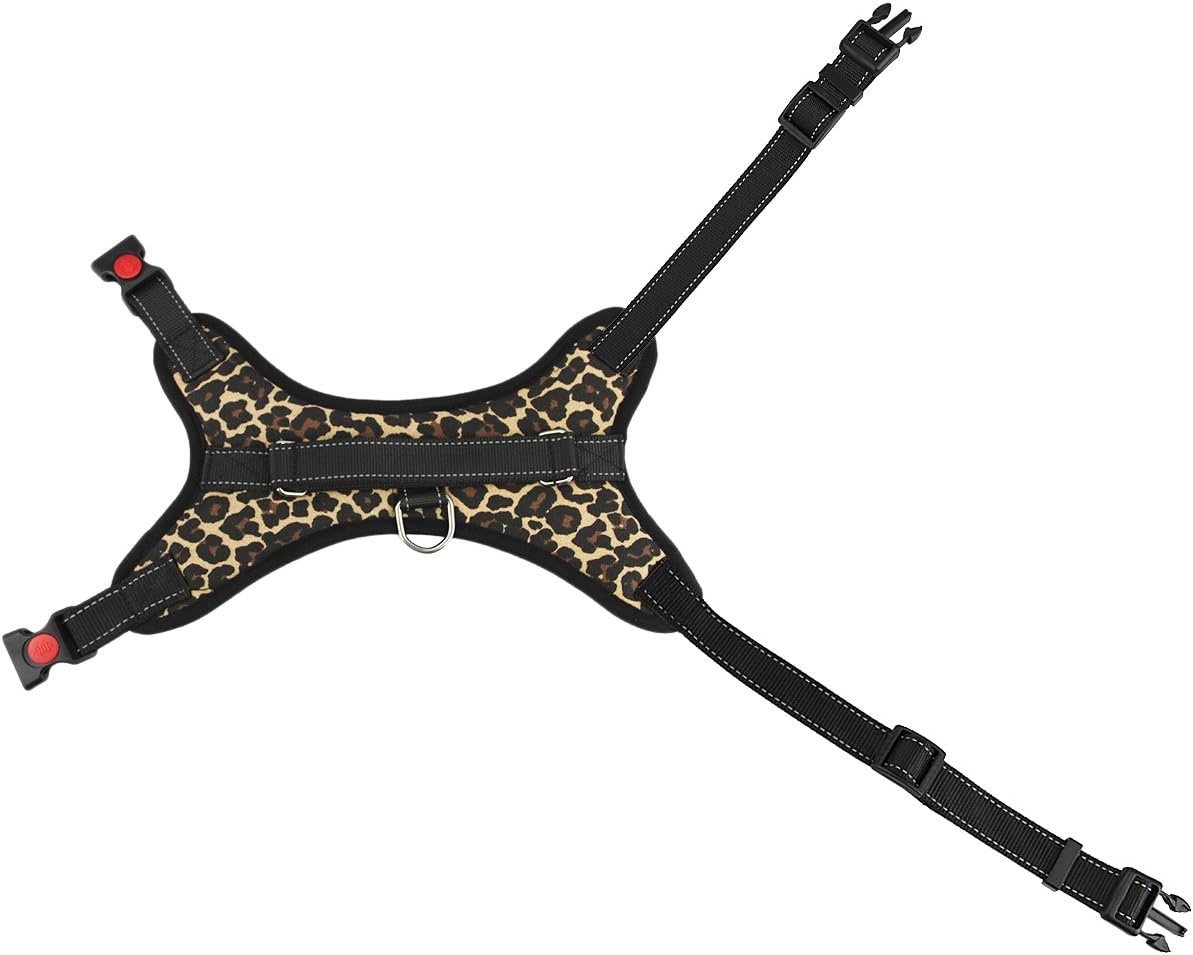 Heavy Duty Adjustable Pet Puppy Dog Safety Harness with Leash-6