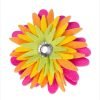 Island Flower Ultrasuede Hair Bow for Dogs