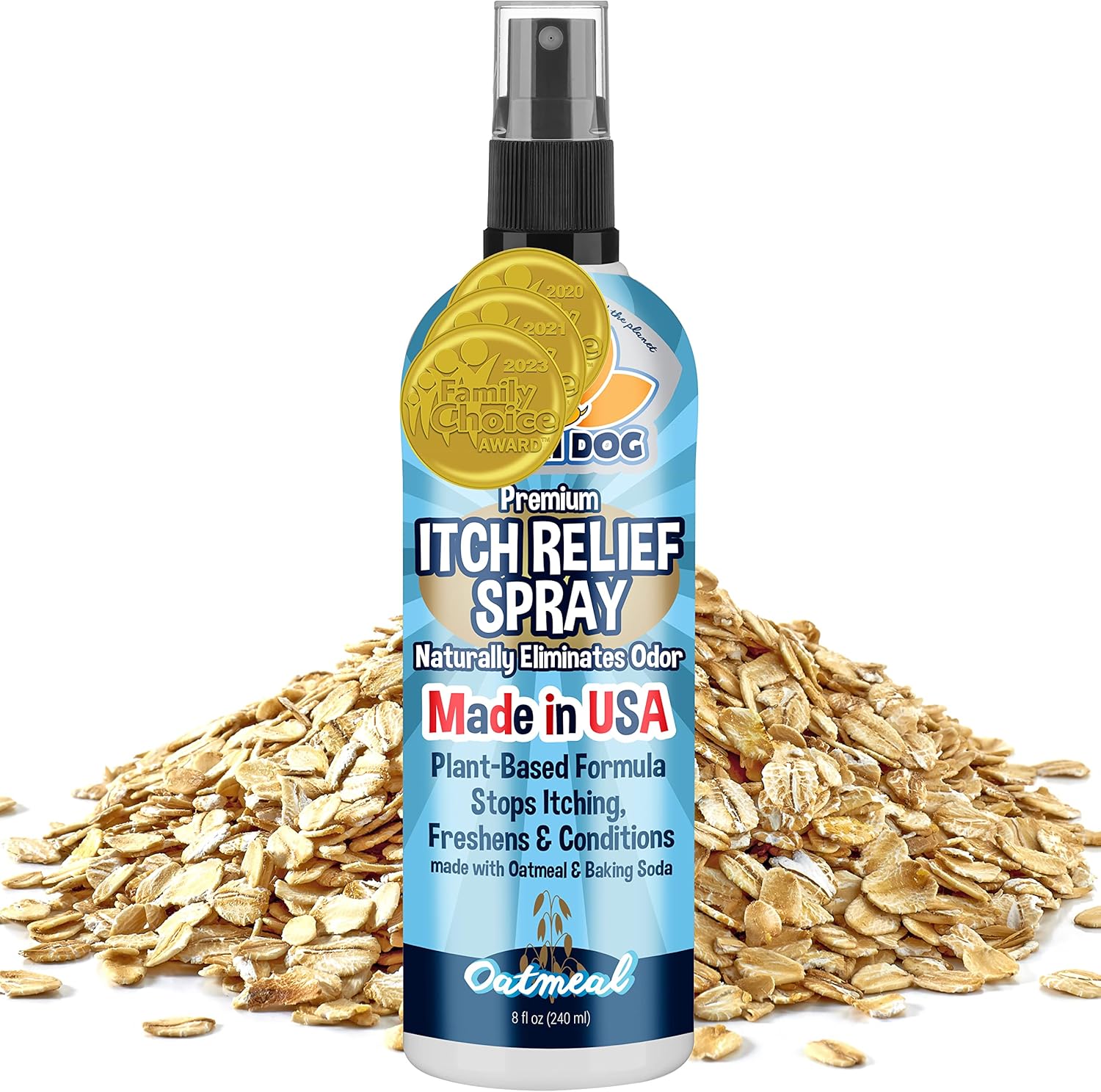 NEW Anti Itch Oatmeal Spray for Dogs and Cats-1