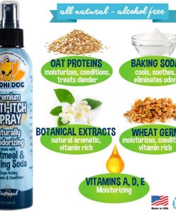 NEW Anti Itch Oatmeal Spray for Dogs and Cats-4