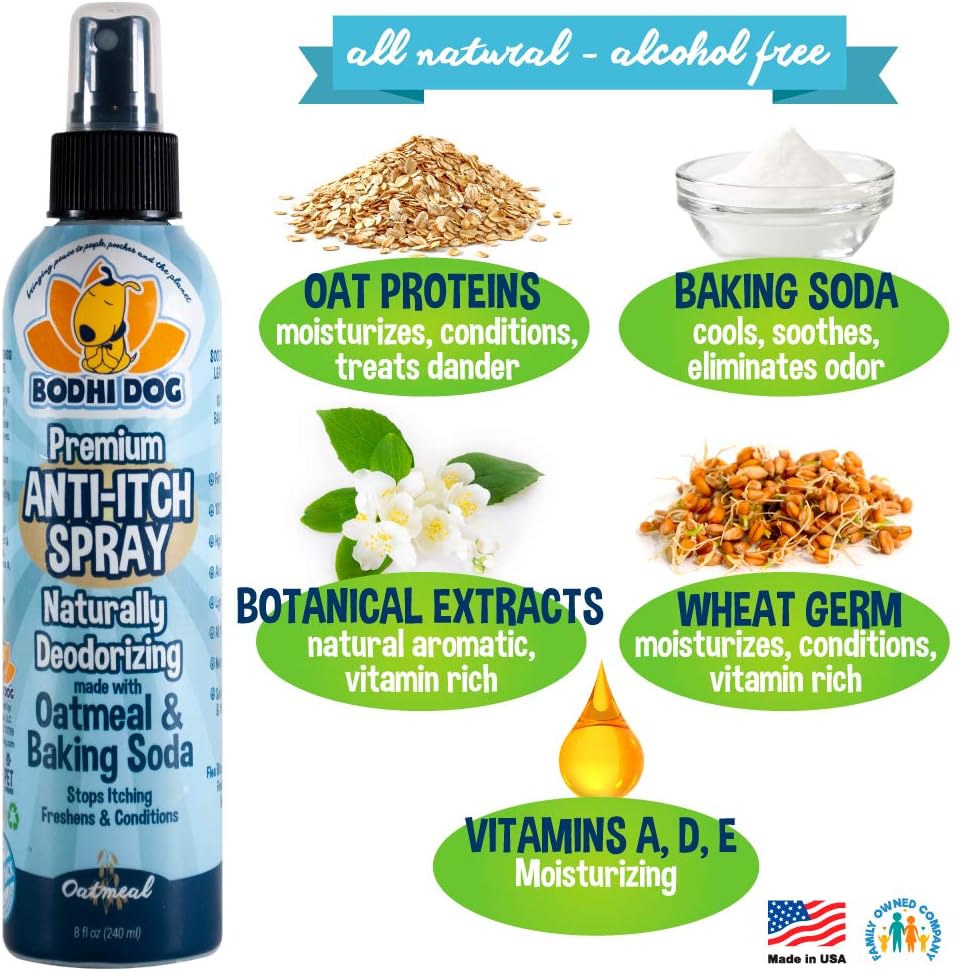 NEW Anti Itch Oatmeal Spray for Dogs and Cats-4