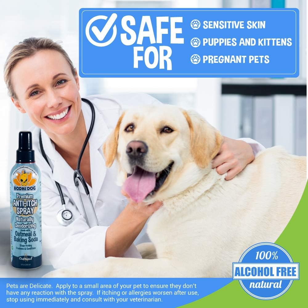NEW Anti Itch Oatmeal Spray for Dogs and Cats-5