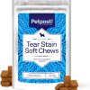 Petpost Tear Stain Remover Soft Chews - Delicious Eye Stain Supplement for Dogs - Natural Treatment for Tear Stains on Dogs-1