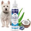 Petpost Tear Stain Remover for Dogs - Best Natural Eye Treatment for White Fur - Soothing Coconut Oil-1