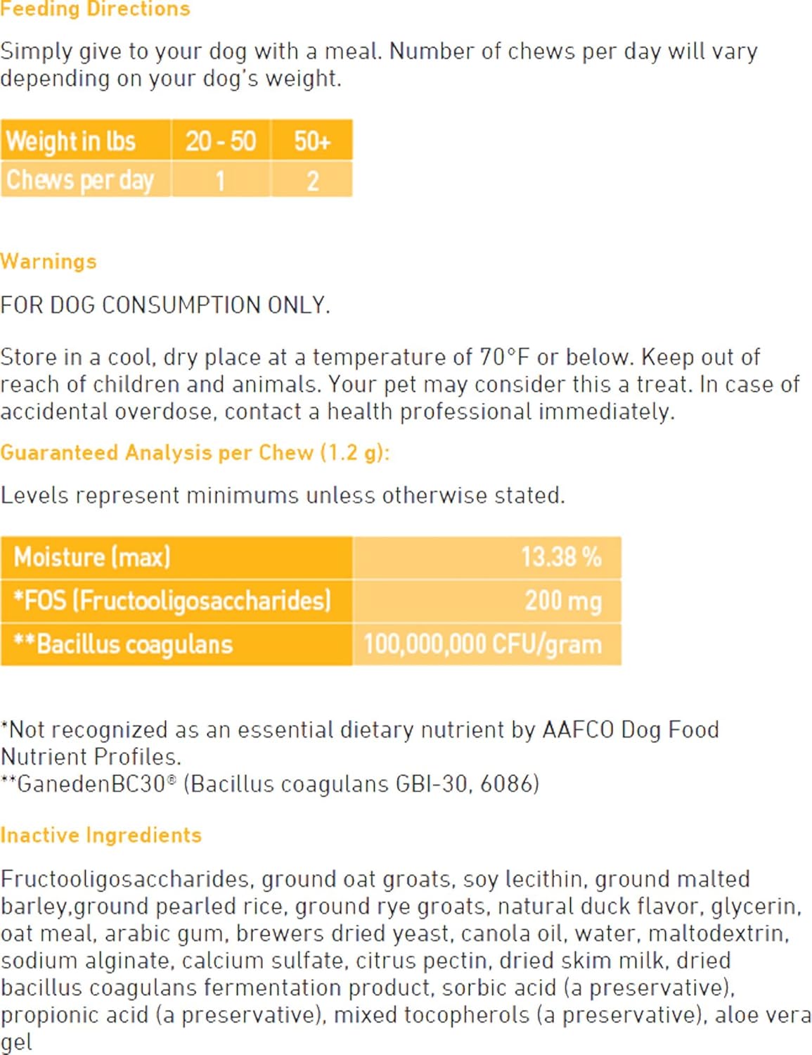 Pettura - Digestive Health, A Combination of Digestive Enzymes, Prebiotics & Probiotics, 30 Chews-7