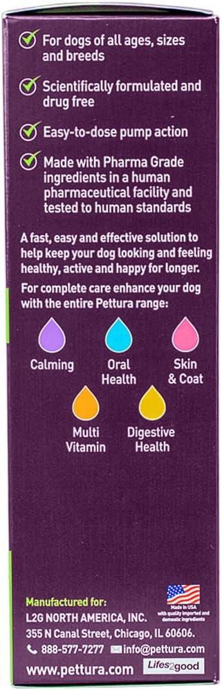Pettura - Healthy Joints, Liquid Dog Supplements, Boosts Flexibility & Mobility for Healthy Joints-2