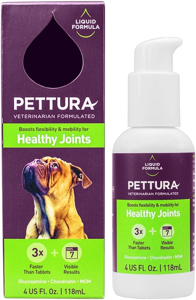 Pettura - Healthy Joints, Liquid Dog Supplements, Boosts Flexibility & Mobility for Healthy Joints-8