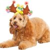 Rubies Costume Light Up Reindeer Antlers Dog Accessory