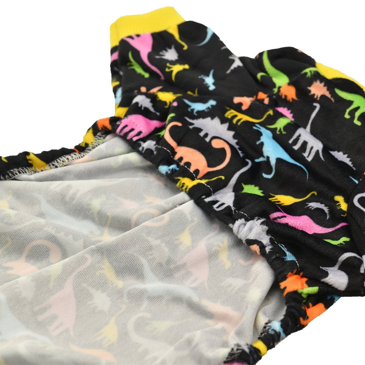 CuteBone Dog Pajamas Dinosaur Dog Apparel Dog Jumpsuit Pet Clothes Pajamas 5