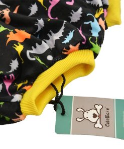 CuteBone Dog Pajamas Dinosaur Dog Apparel Dog Jumpsuit Pet Clothes Pajamas 6