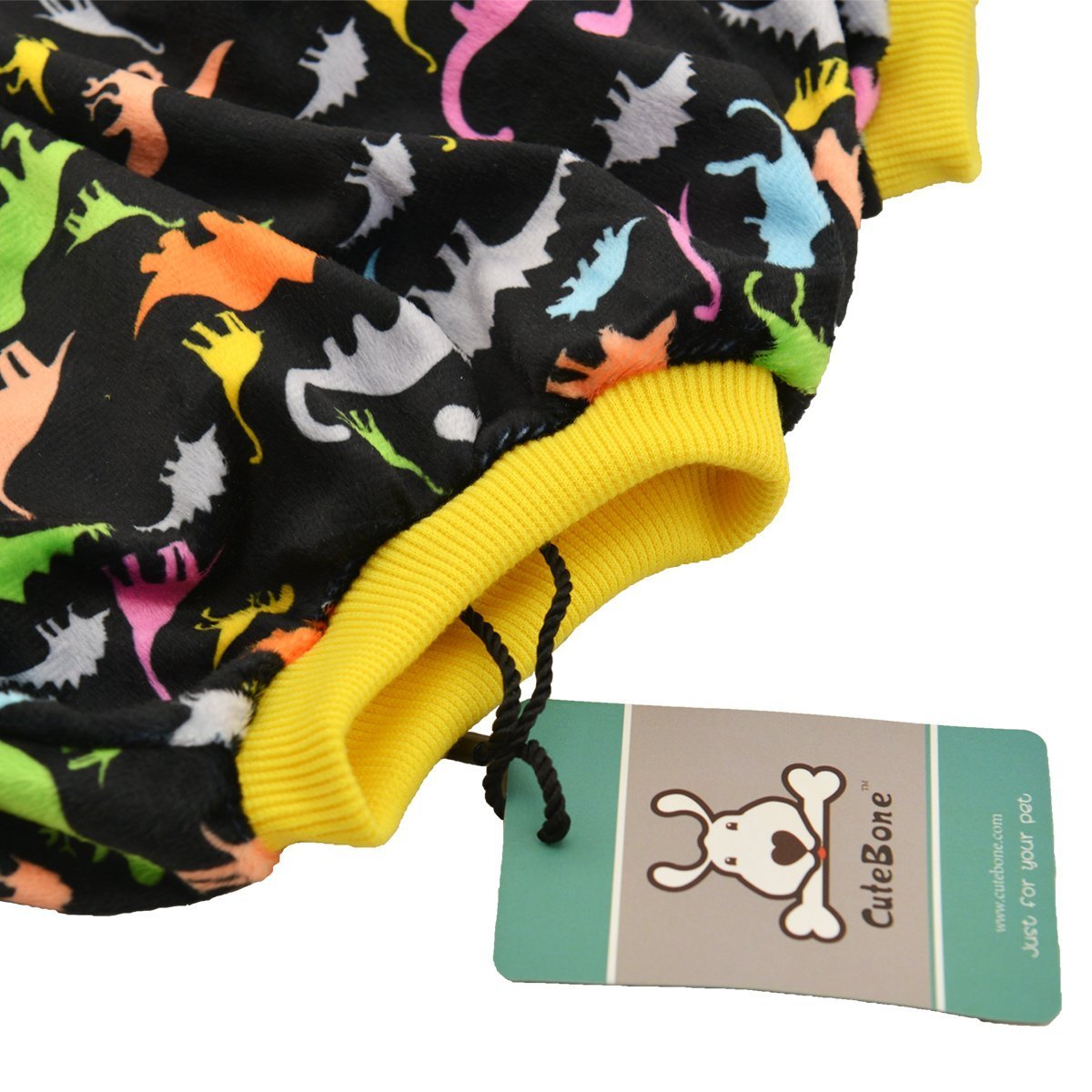 CuteBone Dog Pajamas Dinosaur Dog Apparel Dog Jumpsuit Pet Clothes Pajamas 6