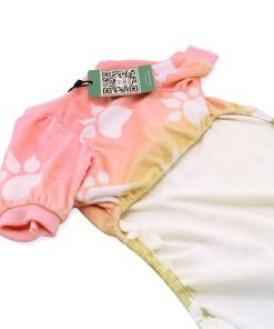 CuteBone Dog pajamas Dog Apparel Dog Jumpsuit Gradient color Pet Clothes Pajamas 4
