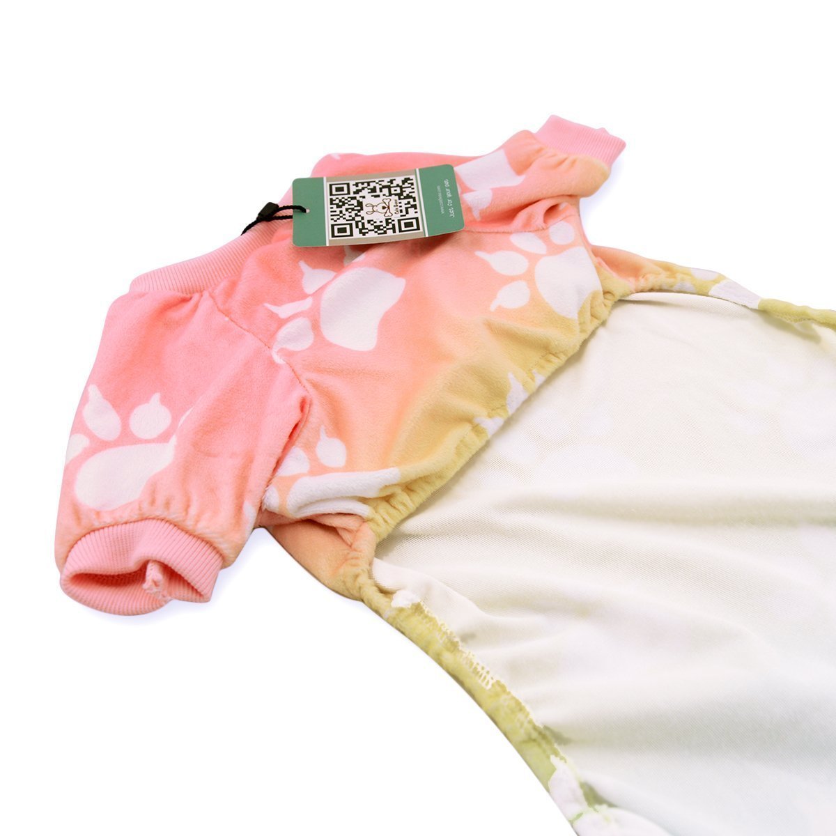 CuteBone Dog pajamas Dog Apparel Dog Jumpsuit Gradient color Pet Clothes Pajamas 4