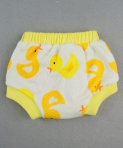 Fitwarm Cute Duck Washable Cotton Dog Diaper Pet Female Sanitary Pant Clothes Apparel 4