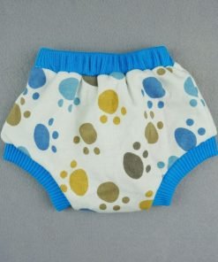 Fitwarm Pet Cute Paws Sanitary Pants Dog Diaper Season Heat Nappies Washable Clothes Apparel 4
