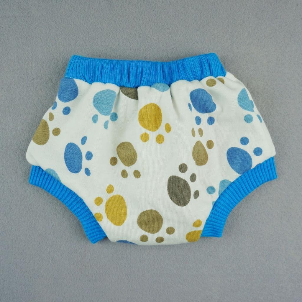 Fitwarm Pet Cute Paws Sanitary Pants Dog Diaper Season Heat Nappies Washable Clothes Apparel 4