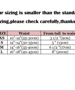Fitwarm Washable Pink Floral Female Pet Dog Diaper Sanitary Pants Season Heat Nappies Clothes Apparel 7