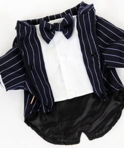 MaruPet Fashion Couture - Formal Tuxedo with Tie for Small Dog Teddy Chihuahua Bichon frise