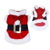 New Santa Dog Costume Christmas Pet Clothes Winter Hoodie Coat Clothes for Dog Pet Clothing Chihuahua Yorkshire Poodle