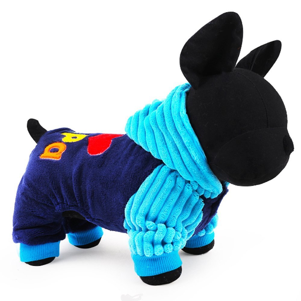 2016 Petcircle Fashion I love papa and mama winter Pet Dog Clothes Clothing For Pet Small Large Dog Coat Winter Clothes Jackets