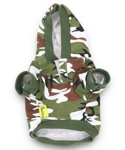 DroolingDog Dog Camo Clothes Camouflage Shirt Hoodie for Small Dogs 2