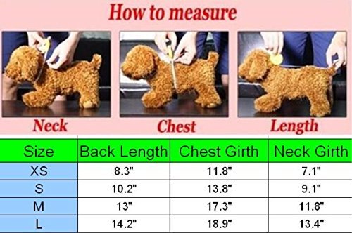 Idepet(TM) Pet Dog Cat Coat with Leash Anchor Color Patchwork Padded Puppy Vest Teddy Jacket Chihuahua Costumes Pug Clothes XS S M L 5