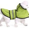 MaruPet Adjustable Small to Large Dog Waterproof Raincoat Lightweight Rain Jacket Poncho with Strip Reflective for Teddy, Pug, Chihuahua, Shih Tzu, Golden Retriever, Husky, Samoye
