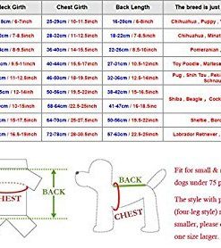 SELMAI Pet Puppy Cat Small Dog Clothes Warm Fleece ANGEL Hoodies Jacket Coat Jumpsuit Outfits Blue XS 7
