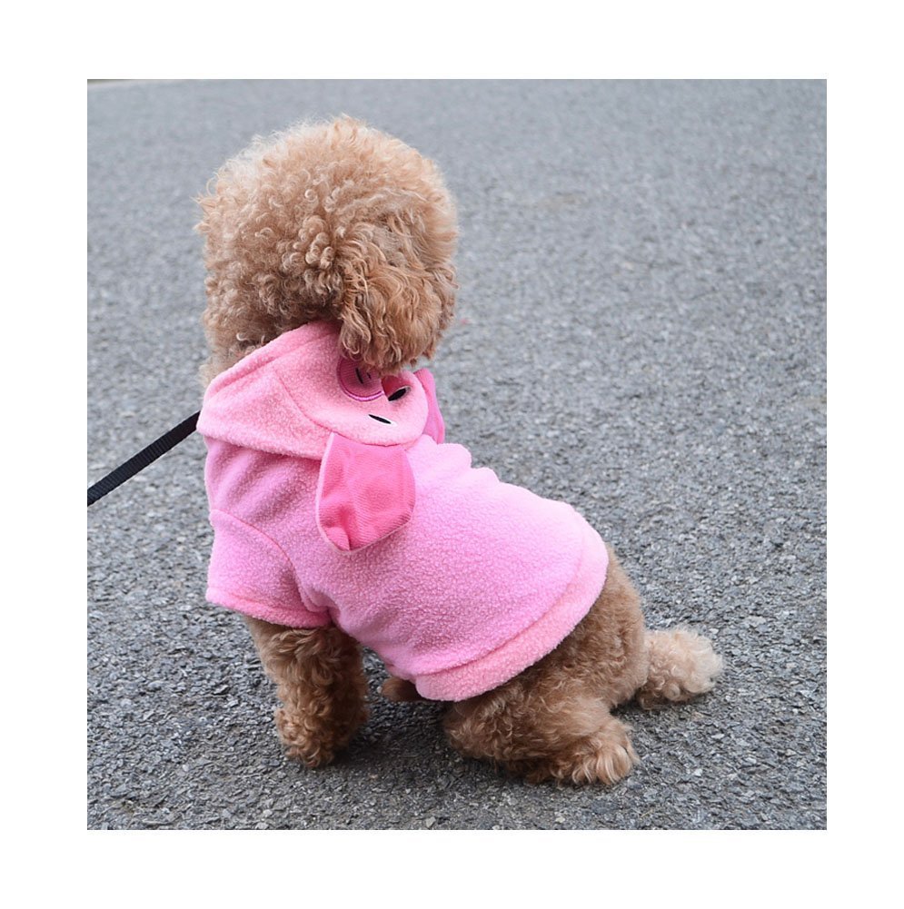 ARJOSA Puppy Dog Pet Hoodie Jumpsuit Pig Halloween Costume Clothes 3