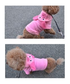 ARJOSA Puppy Dog Pet Hoodie Jumpsuit Pig Halloween Costume Clothes 4