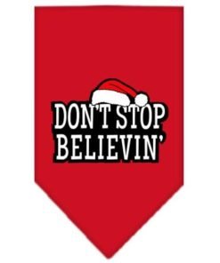 Mirage Pet Dont Stop Believin Screen Print Dog Bandana