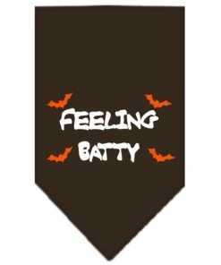 Mirage Pet Feeling Batty Screen Print Dog Bandana