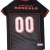 NFL PET JERSEY Football Licensed Dog Jersey 32 NFL Teams Available Comes in 6 Sizes Football Pet Jersey Sports Mesh Jersey Dog Jersey Outfit (Cincinnati Bengals)