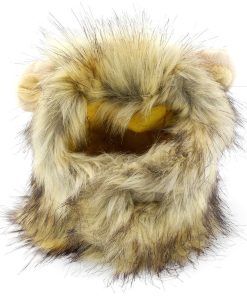 SMALLLEE_LUCKY_STORE Pet Clothes for Small Dog Cat Lion Mane Costume Wig Hat Festival Party Fancy Dress
