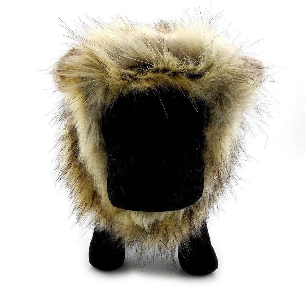 SMALLLEE_LUCKY_STORE Pet Clothes for Small Dog Cat Lion Mane Costume Wig Hat Festival Party Fancy Dress 3