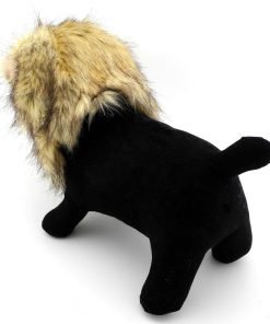 SMALLLEE_LUCKY_STORE Pet Clothes for Small Dog Cat Lion Mane Costume Wig Hat Festival Party Fancy Dress 6