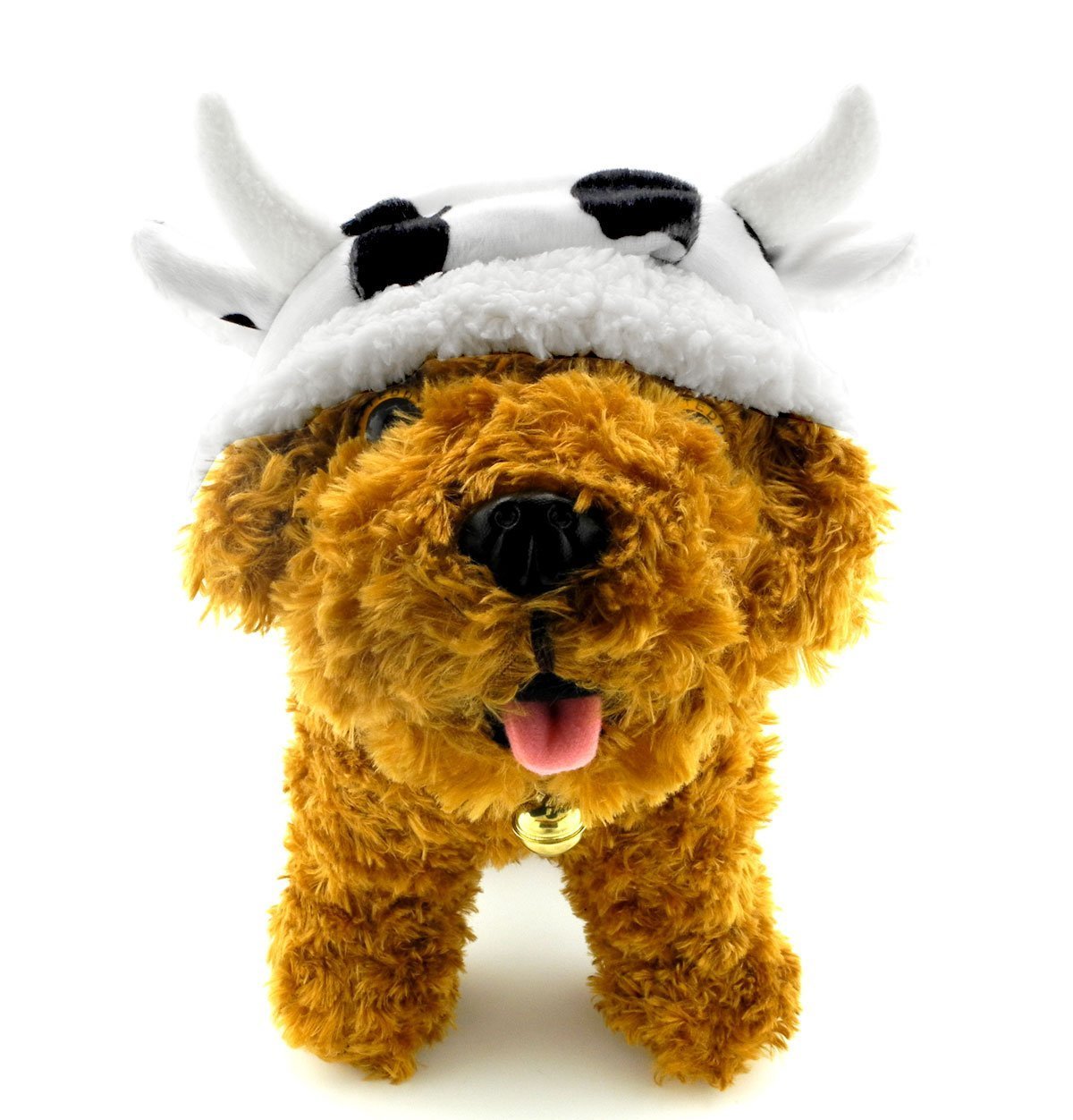 SMALLLEE_LUCKY_STORE Small Dog-Cat Fleece Winter Hat Cap Costume Christmas Dress Up 2