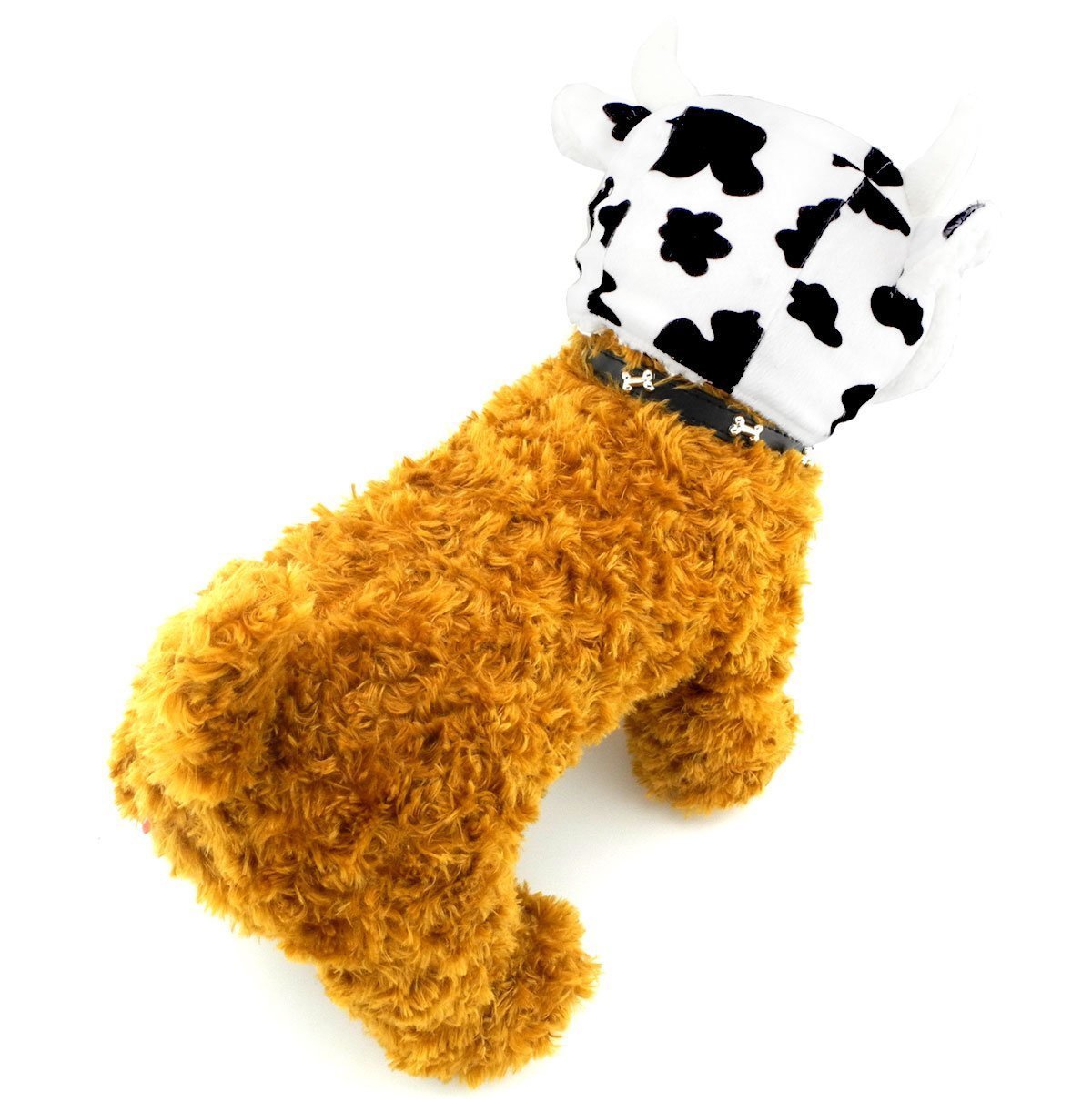 SMALLLEE_LUCKY_STORE Small Dog-Cat Fleece Winter Hat Cap Costume Christmas Dress Up 4