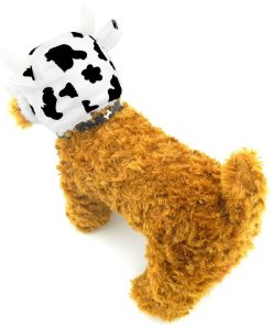 SMALLLEE_LUCKY_STORE Small Dog-Cat Fleece Winter Hat Cap Costume Christmas Dress Up 5