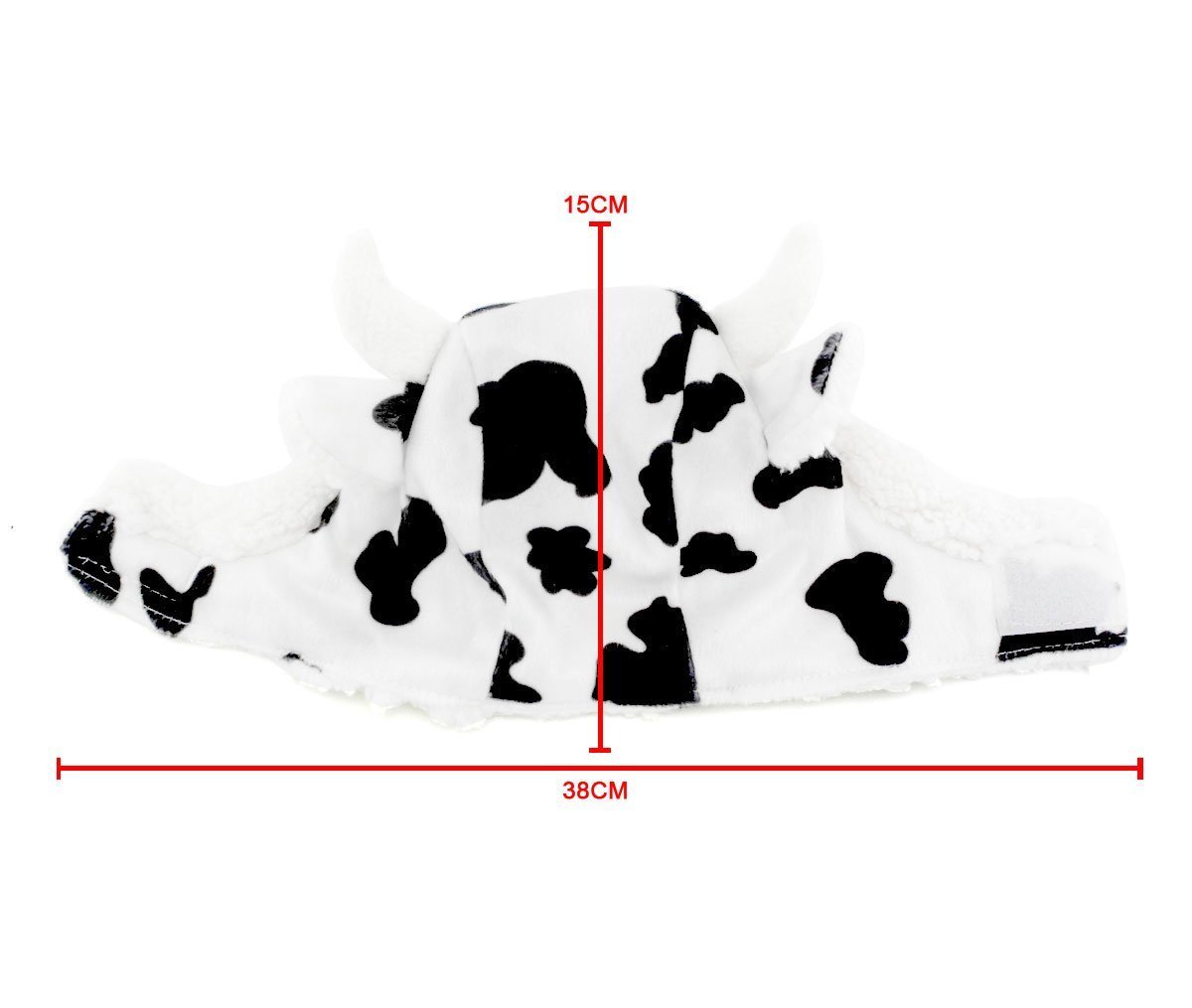 SMALLLEE_LUCKY_STORE Small Dog-Cat Fleece Winter Hat Cap Costume Christmas Dress Up 9