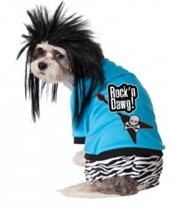 Rubies Costume Company Rock Star Pet Costume and Wig