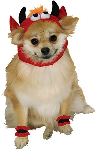 Rubie's Pet Costume, Small, Devil Headpiece with Cuffs