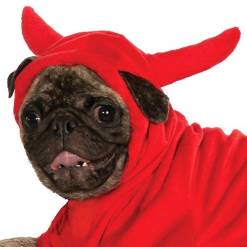 Rubie's Pet Costume, Small, Fleece Devil Dawg Costume Hoodie 3