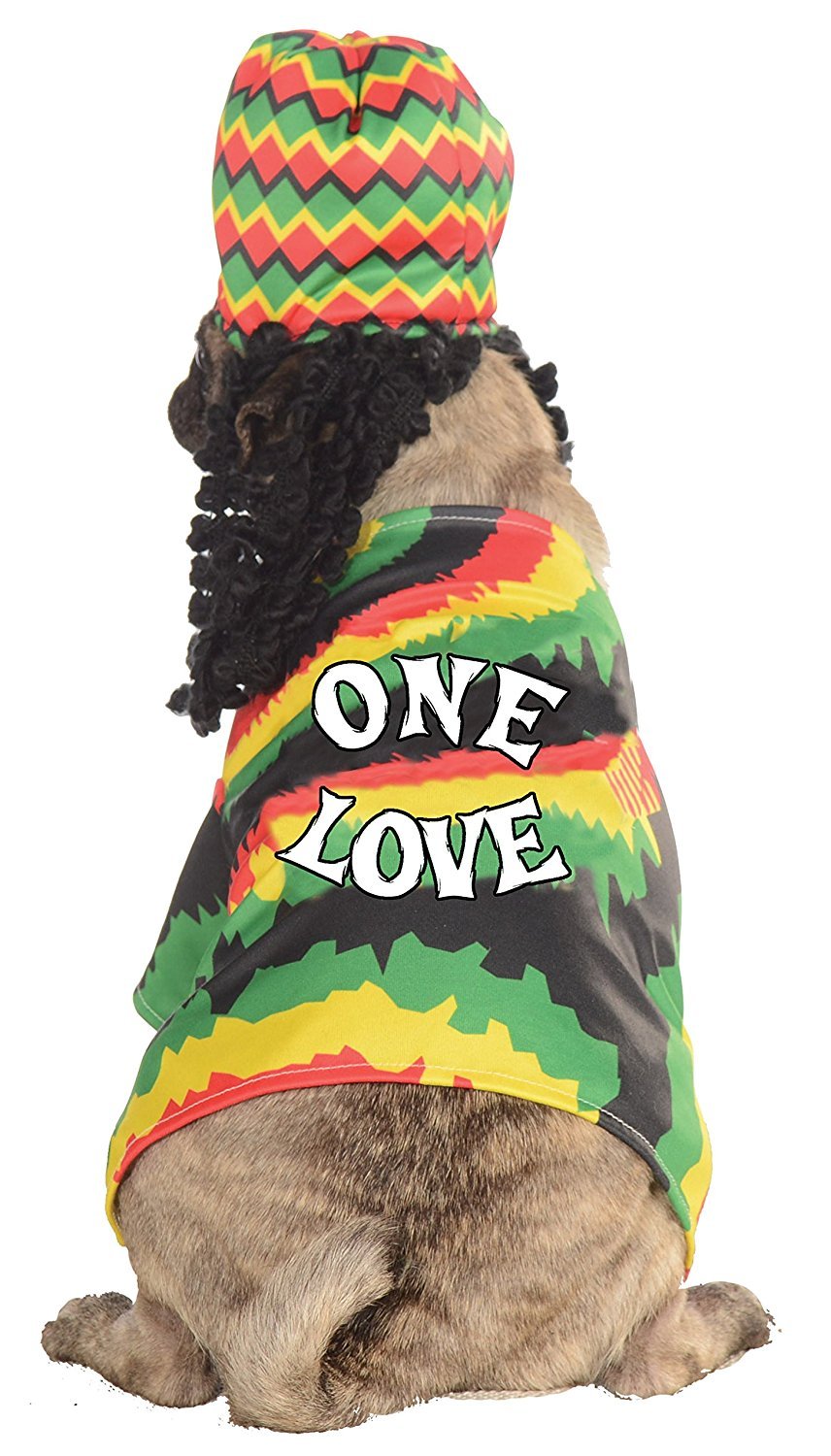 Rubie's Pet Costume, Small, Rasta Dog 2