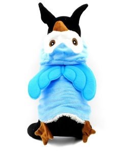 SMALLLEE_LUCKY_STORE Dog Cat Fleece Owl Costume Pajamas Puppy Winter Coat for Small Dog under 20lbs 7