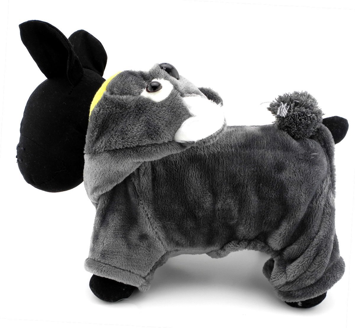 SMALLLEE_LUCKY_STORE Pet Clothes for Small Dog Cat Fleece Koala Costume Party Halloween Fancy Dress Grey 3