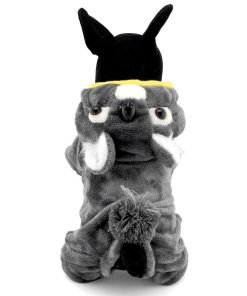 SMALLLEE_LUCKY_STORE Pet Clothes for Small Dog Cat Fleece Koala Costume Party Halloween Fancy Dress Grey 4