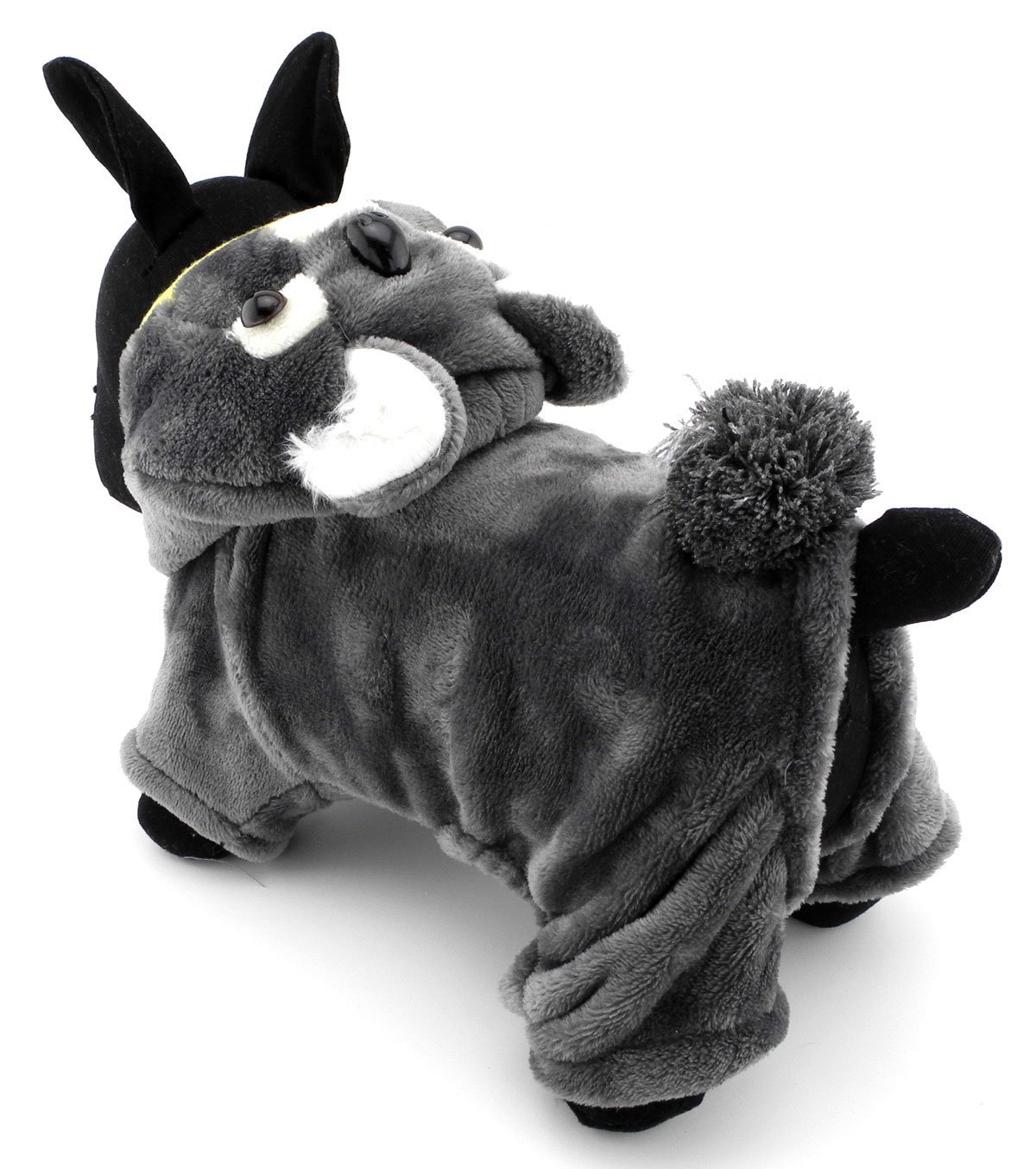SMALLLEE_LUCKY_STORE Pet Clothes for Small Dog Cat Fleece Koala Costume Party Halloween Fancy Dress Grey 6